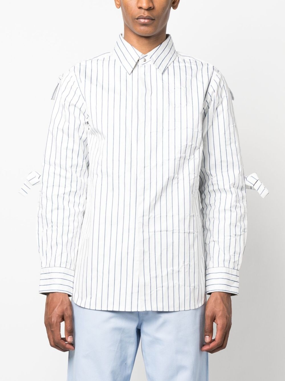 striped long-sleeve shirt - 4