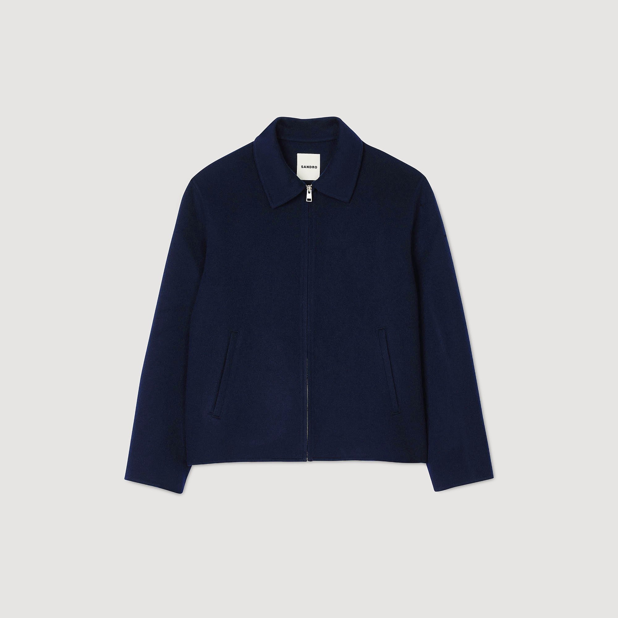 DOUBLE-FACED WOOL JACKET - 6