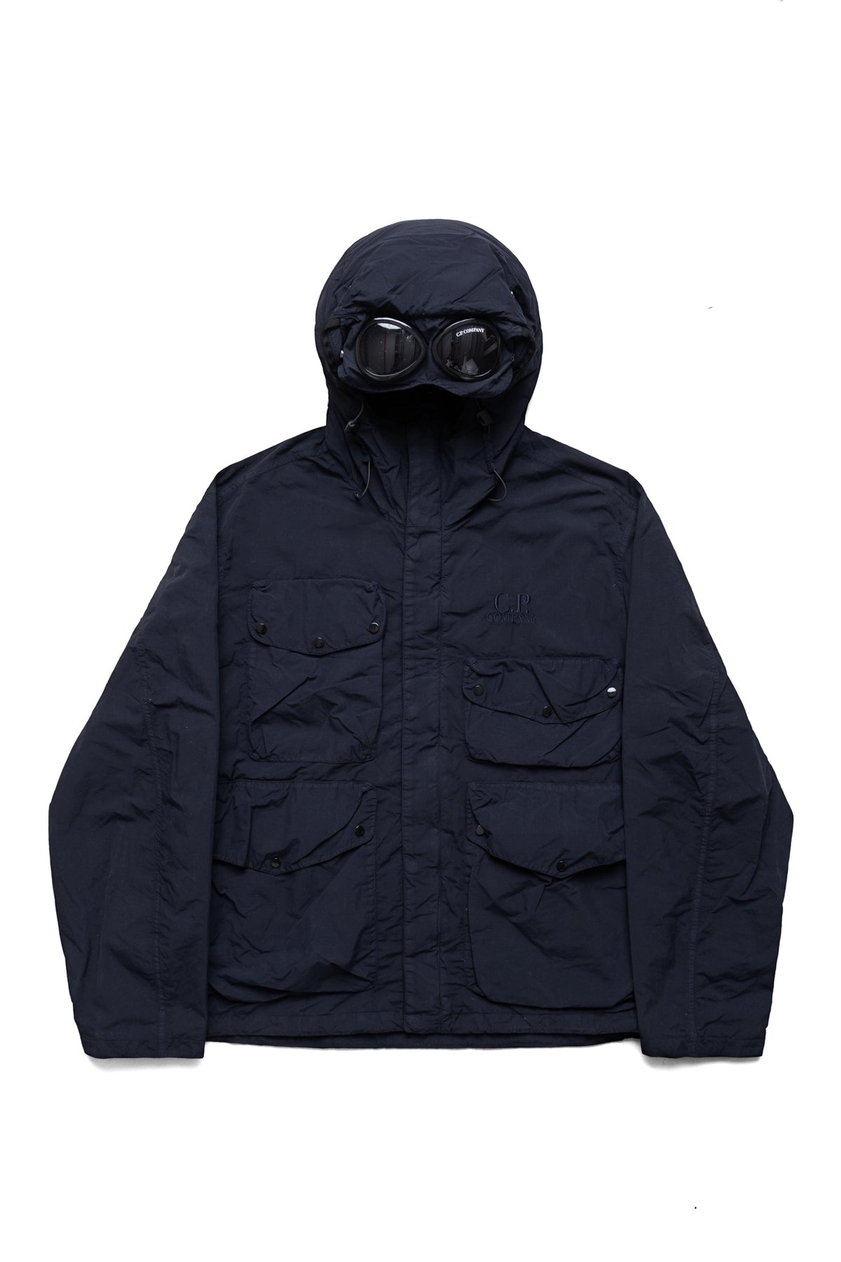 ジャケット・アウター 00's C.P COMPANY nylon goggle jacket M cp-company-mens-flatt-nylon-