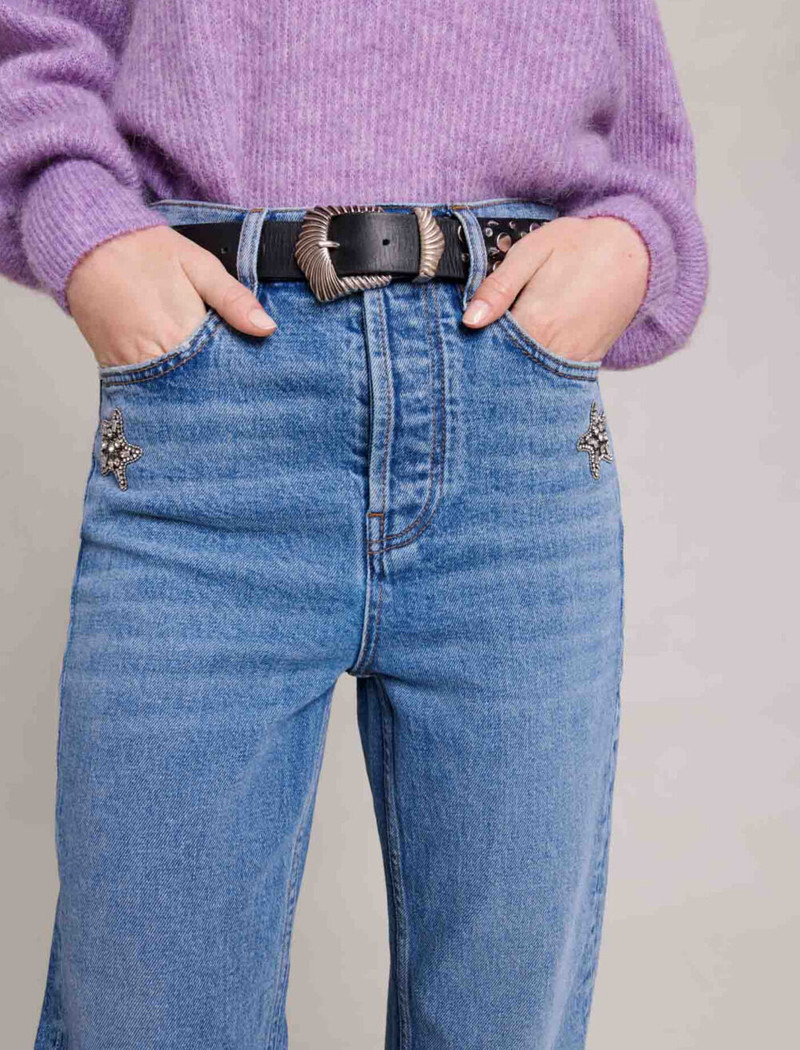 Straight-leg jeans 7