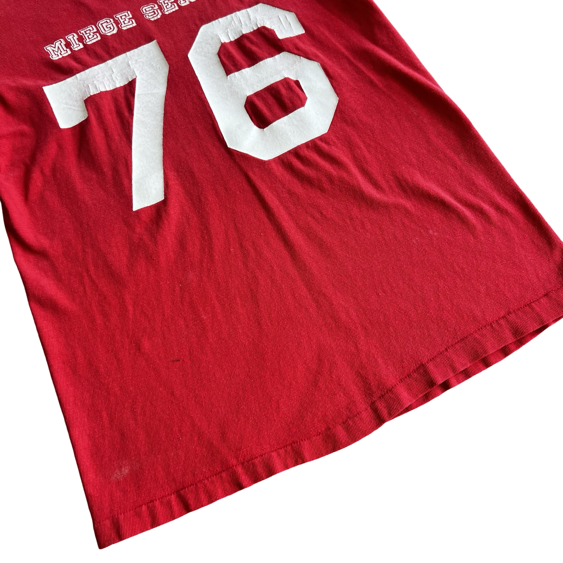 Final Blow - Vintage 70s Champion Miege Seniors T-Shirt SZ L - 2
