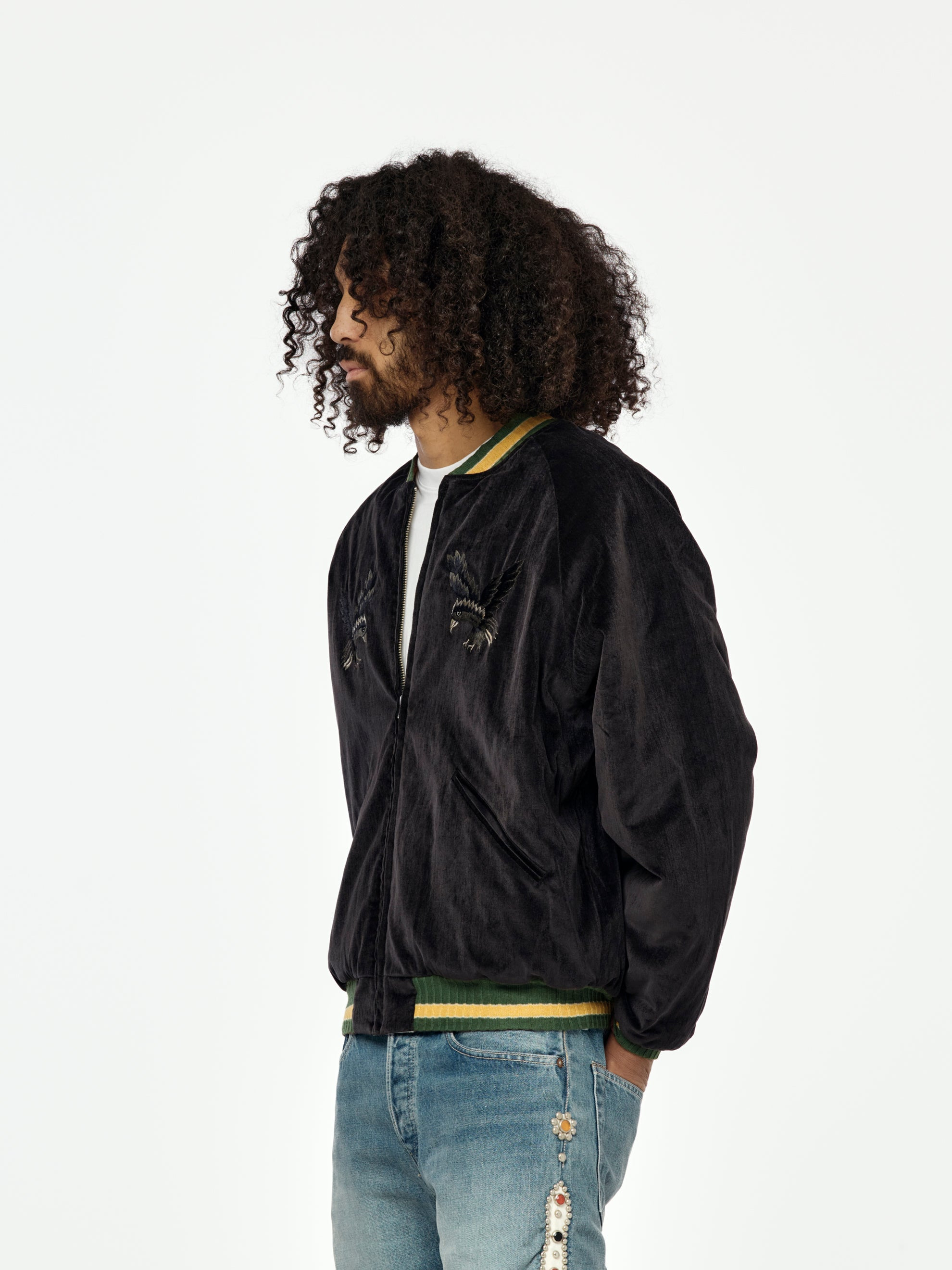 VELVETEEN SOUVENIR JKT (RAVEN&SKULL) - 2