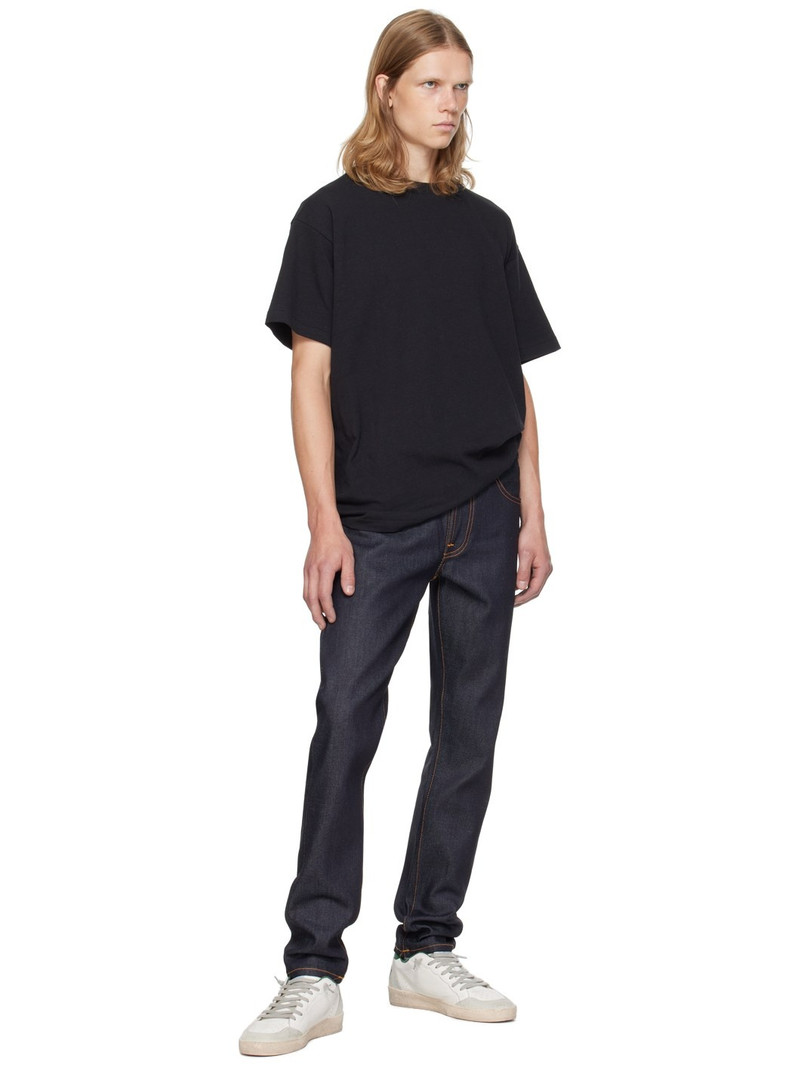 Nudie Jeans Indigo Lean Dean Jeans outlook
