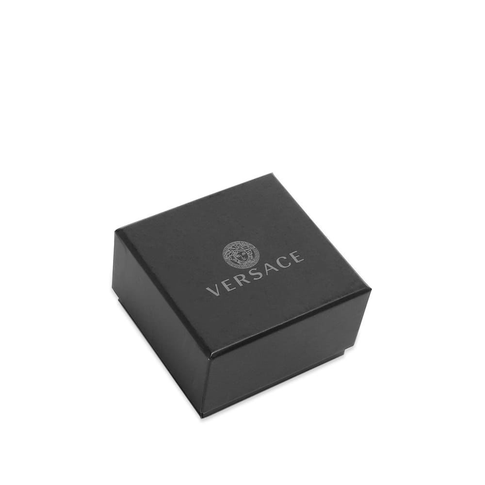 Versace Round Medusa Head Signet Ring - 3