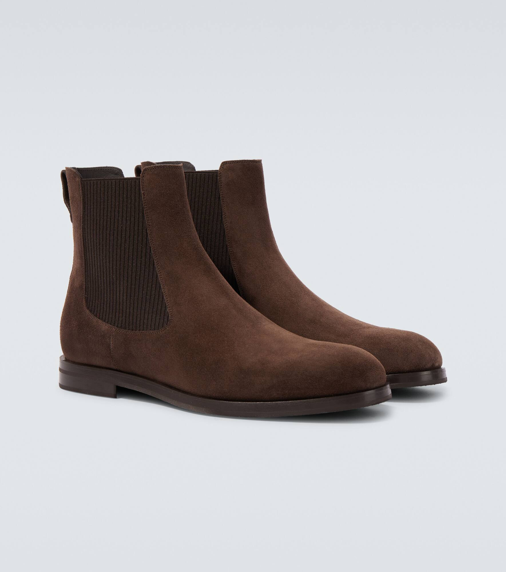 Sempione suede Chelsea boots - 5