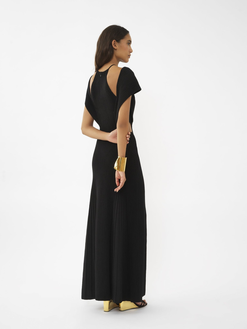 CUT-OUT SLEEVELESS MAXI DRESS 4