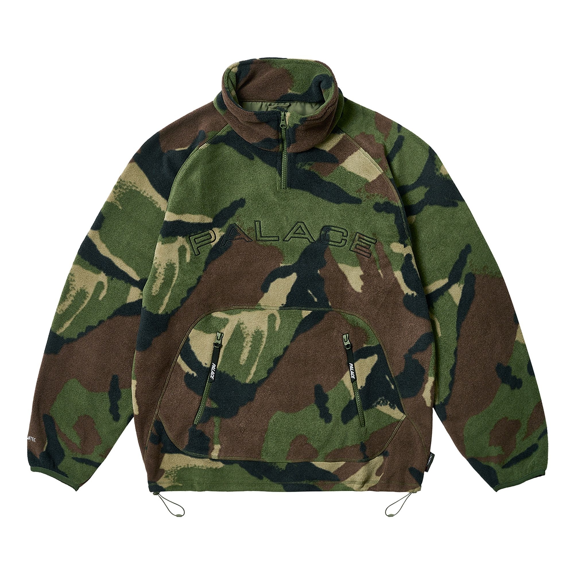 Palace Polartec Fleece Funnel 'Woodland Camo' - 1