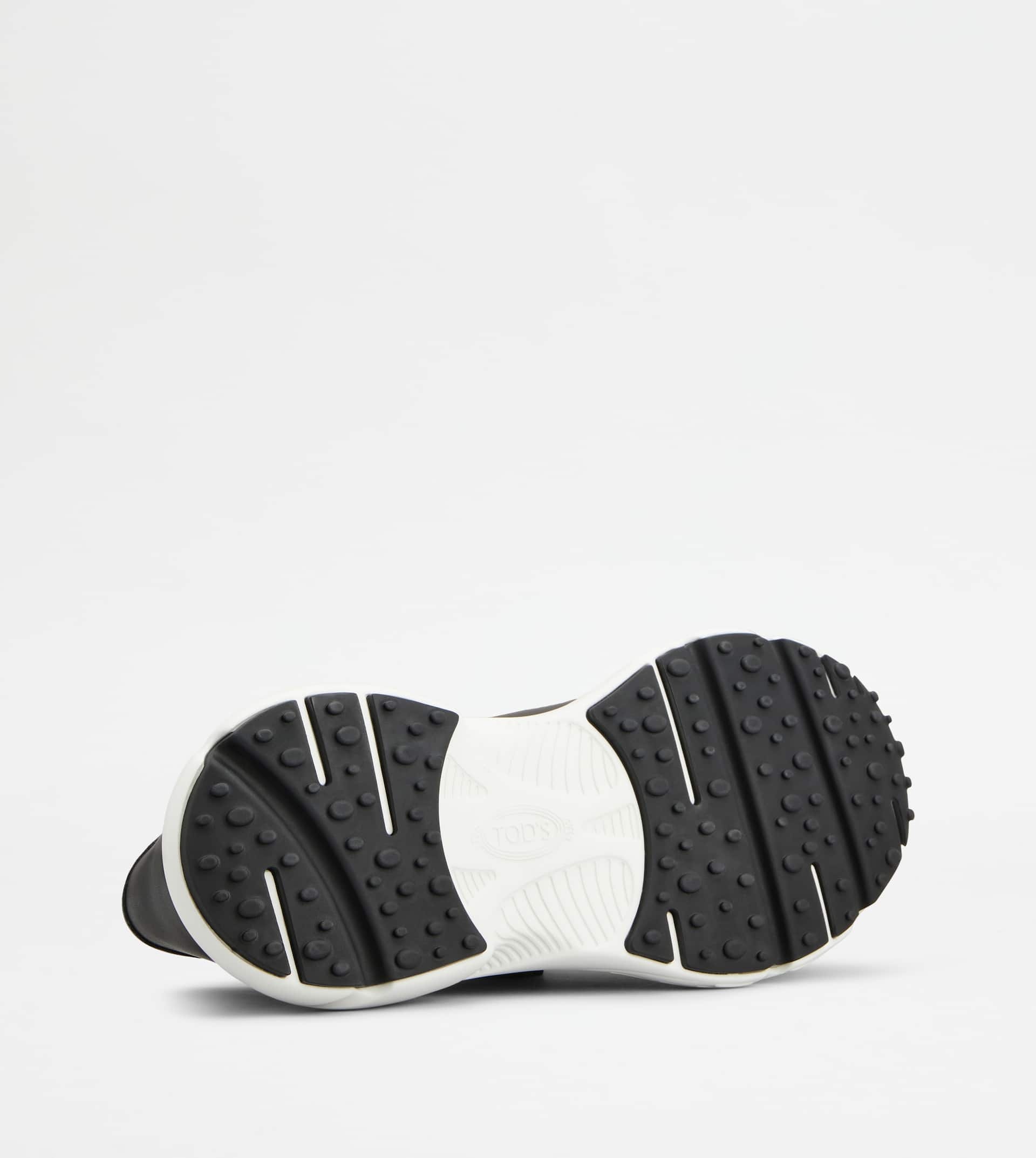 SPORTY LOAFERS IN LEATHER - BLACK - 4