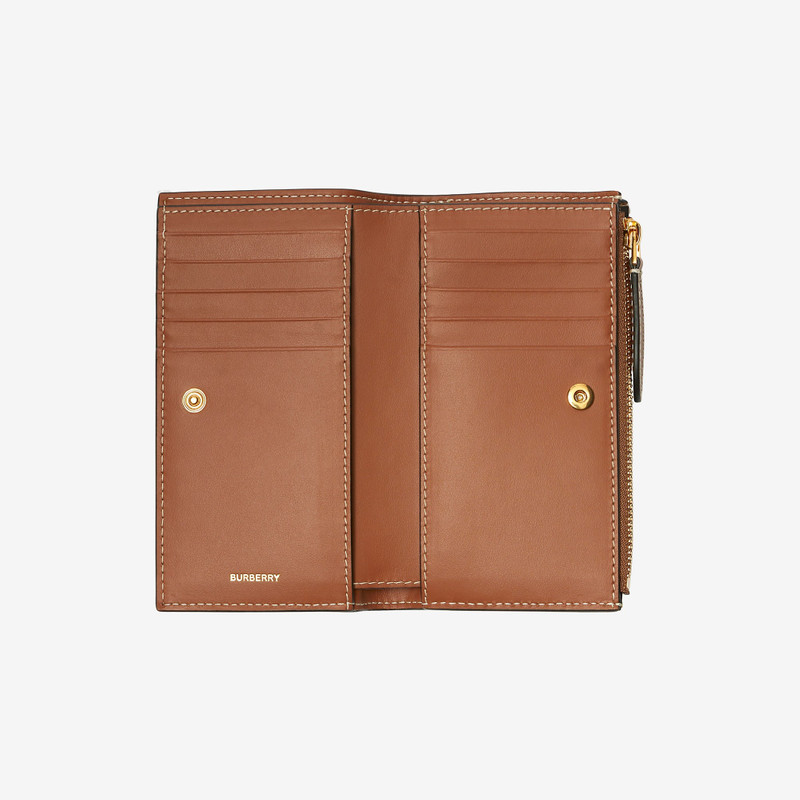Burberry Check Medium Bifold Wallet outlook