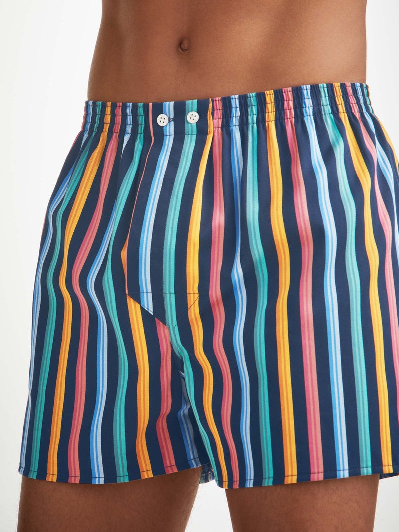 Men's Classic Fit Boxers Wellington 56 Cotton Multi 5
