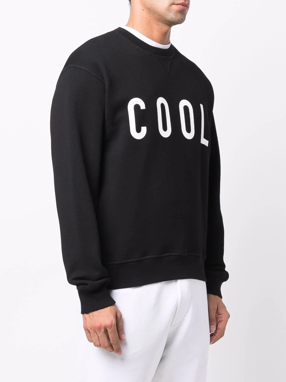 Icon slogan-print sweatshirt - 3