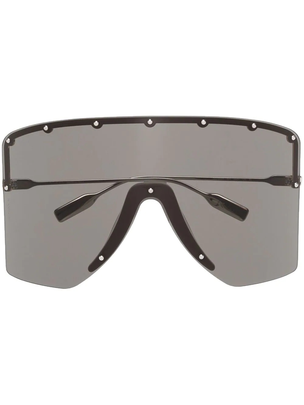 oversized tinted sunglasses - 1