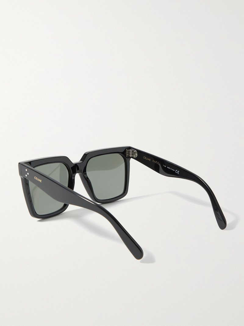 Oversized Square-frame Acetate Sunglasses 3