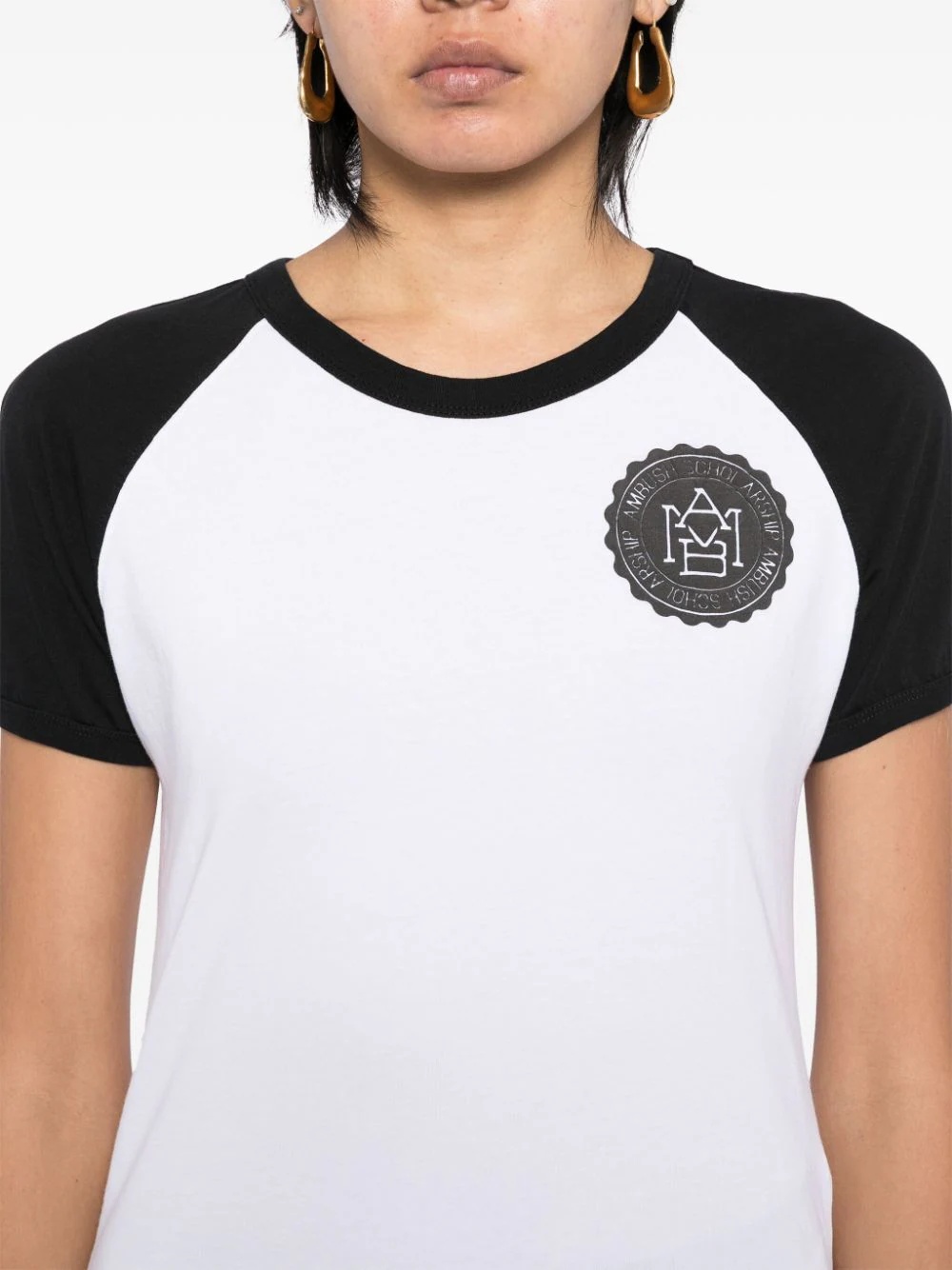 ★AMBUSH★ Raglan T-shirt Grey 1211532515 Ambush Raglan T-Shirt | club21 | REVERSIBLE