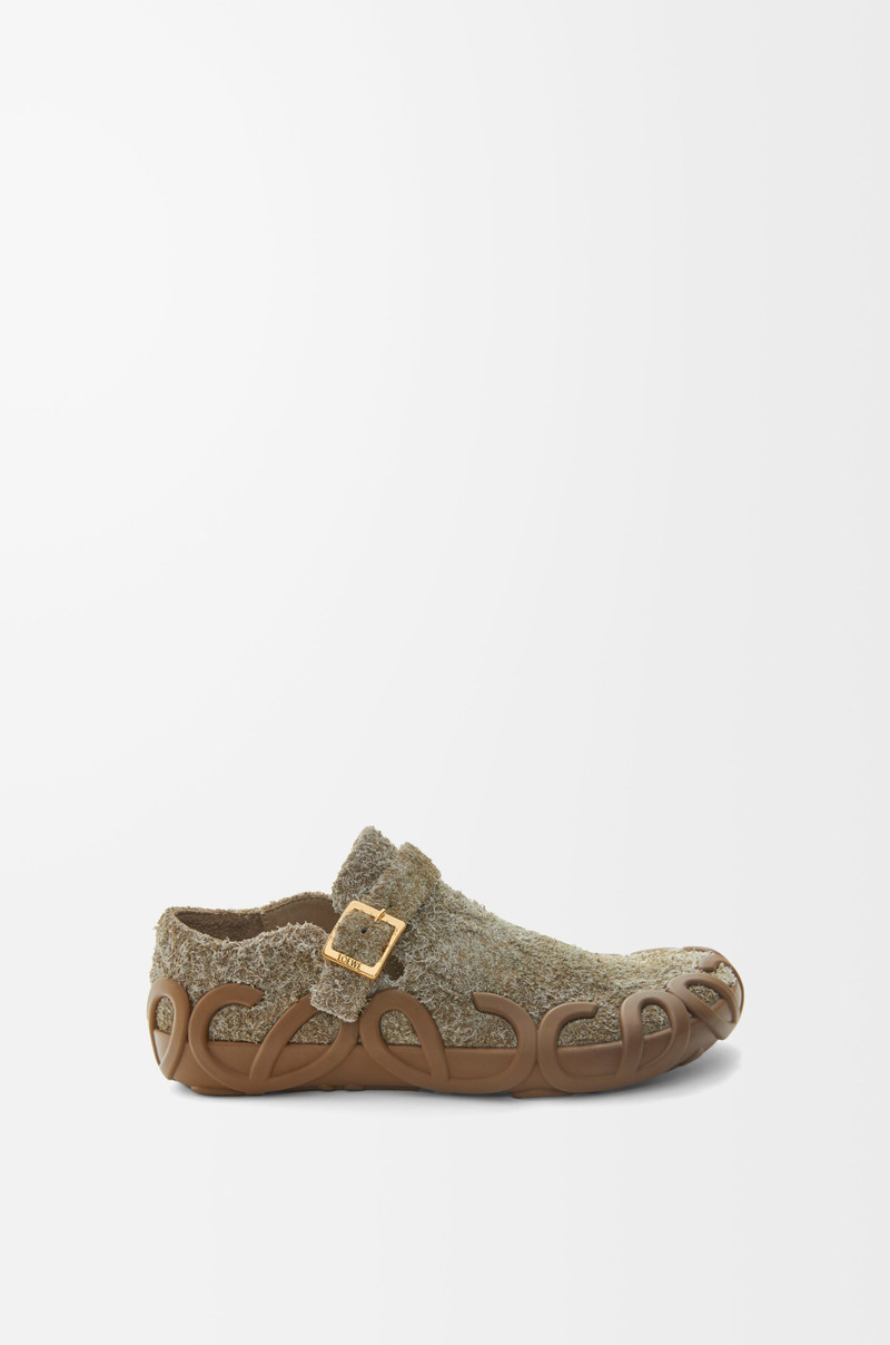 Rise loafer in brushed suede 1