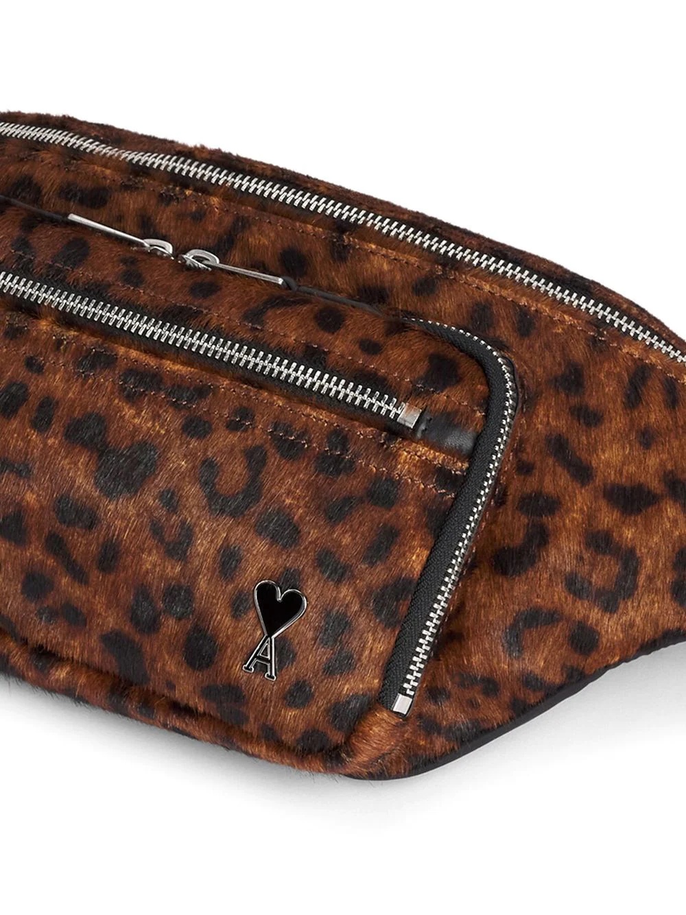 leopard-print belt bag - 4