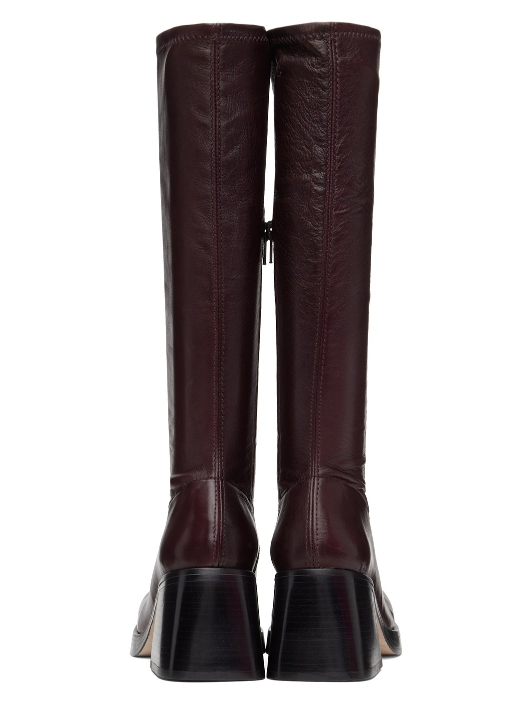 Burgundy Hedy Boots - 2