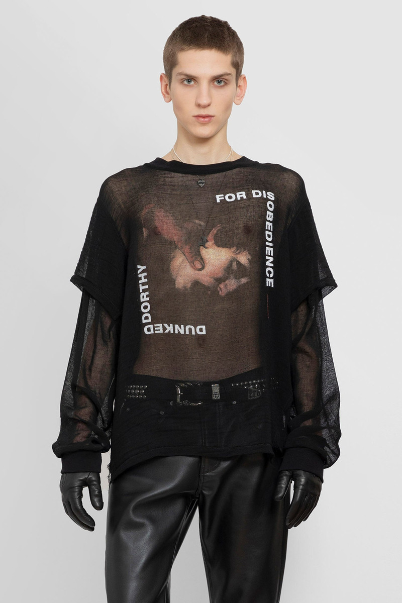 ENFANTS RICHES DÉPRIMÉS MAN BLACK T-SHIRTS 1