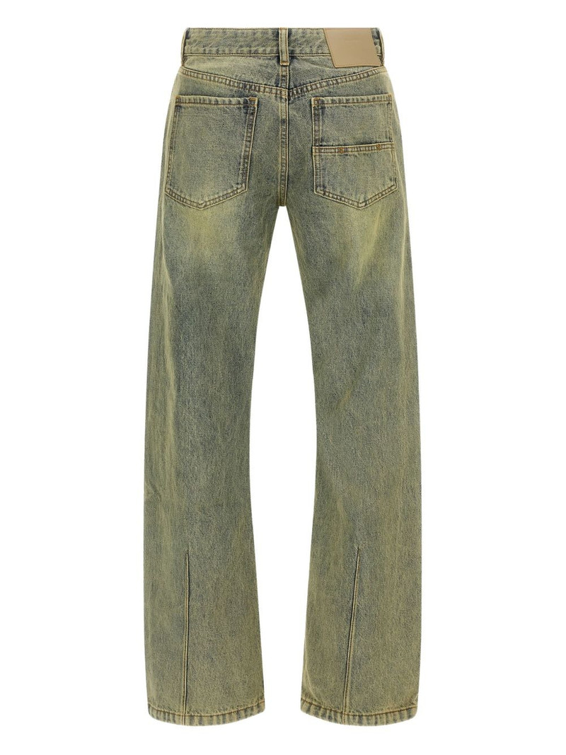 entire studios Lean stonewash-effect jeans outlook