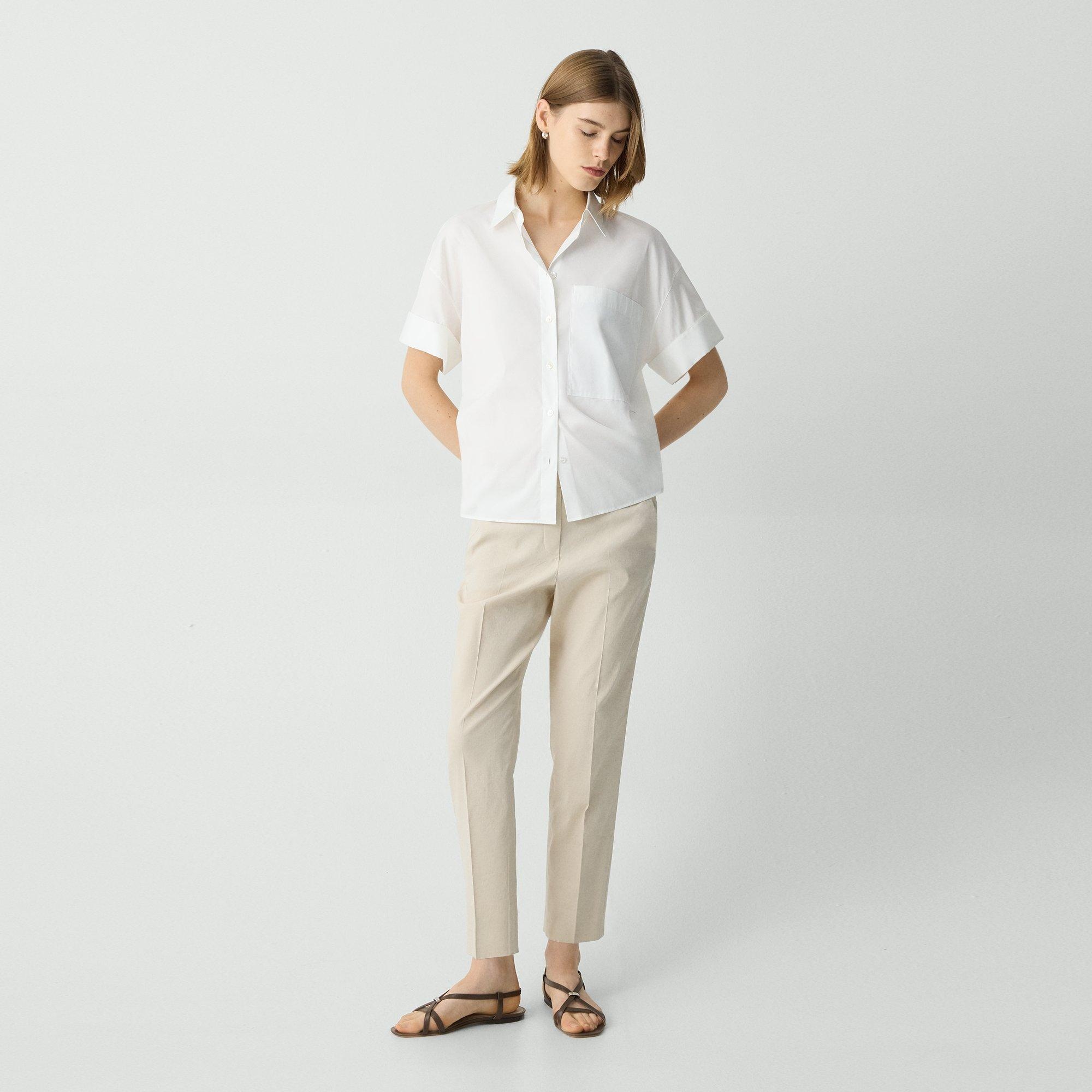 Treeca Pull-On Pant in Good Linen - 2