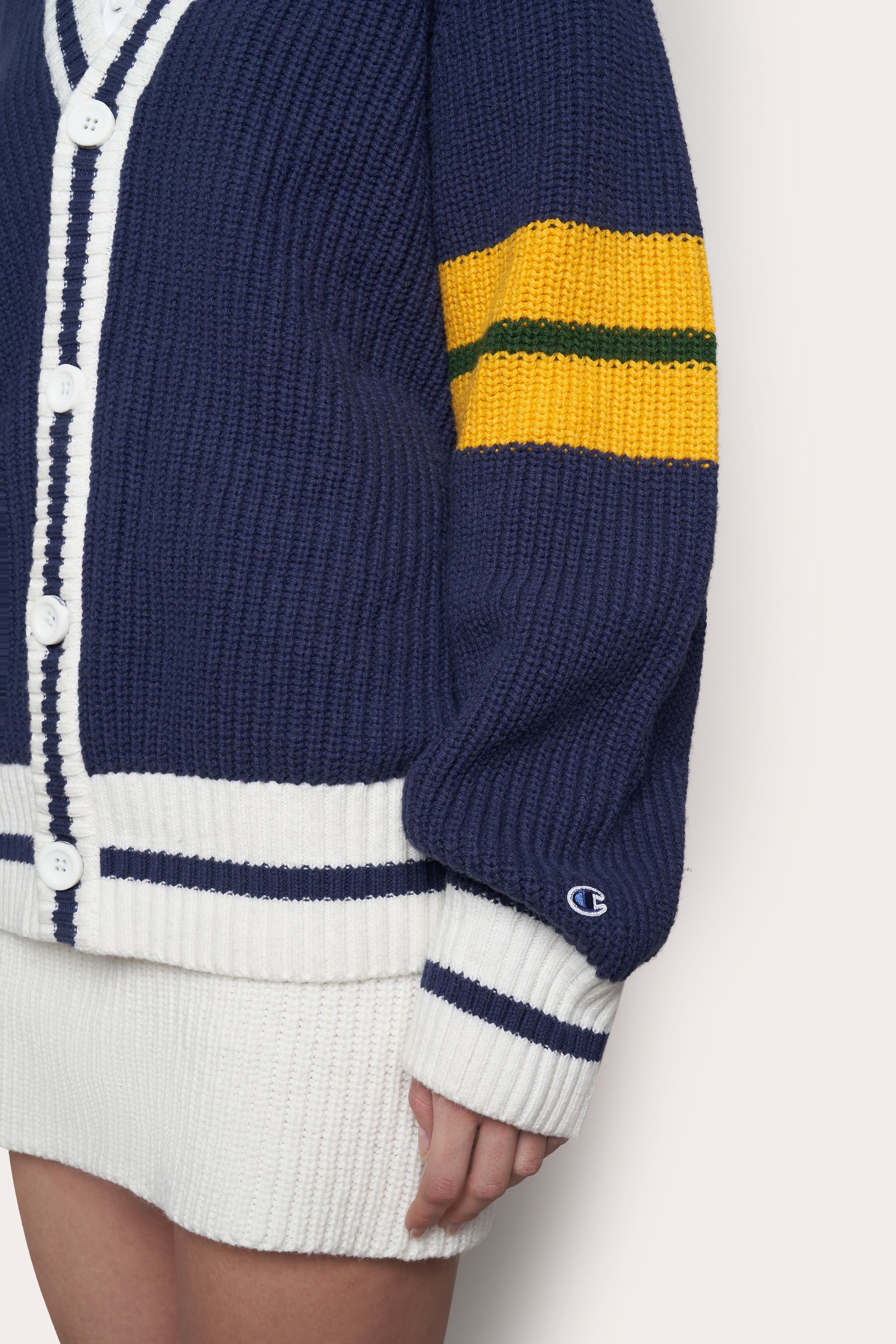 GUIZIO X CHAMPION KNIT CARDIGAN - 3