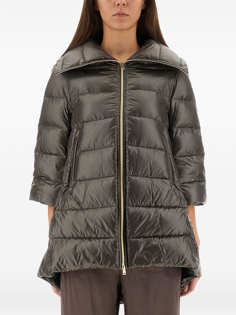 Cleofe zip-up quilted coat 1