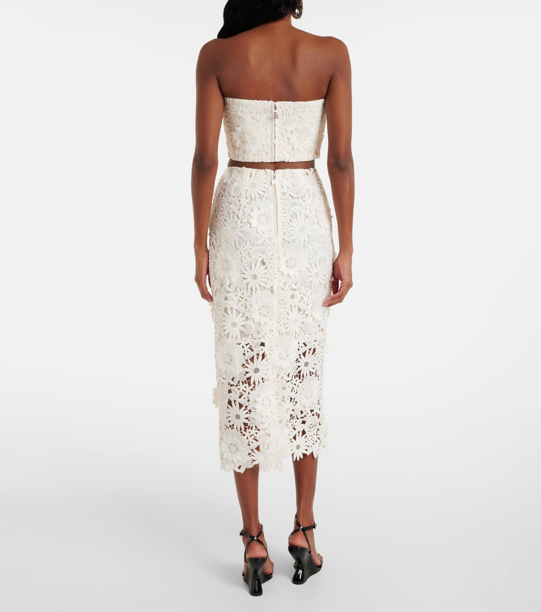 Bridal lace bustier - 3