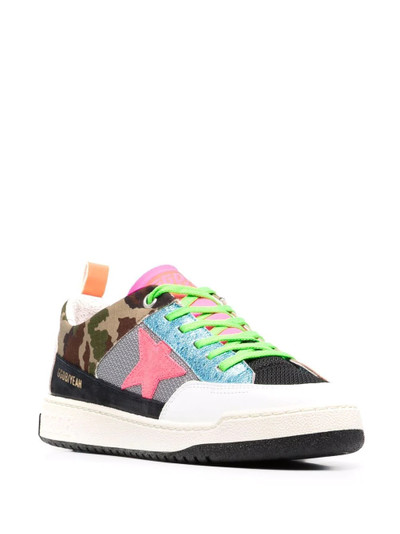 Golden Goose contrast-panel Yeah sneakers outlook