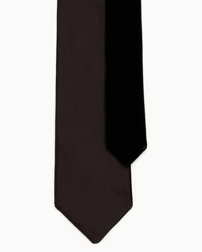 GIORGIO ARMANI CUPRO VELVET TIE outlook