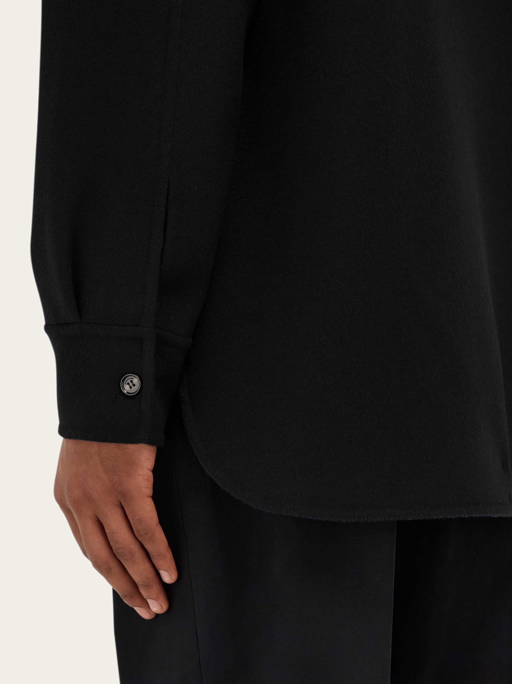 Cashmere-blend overshirt - 6