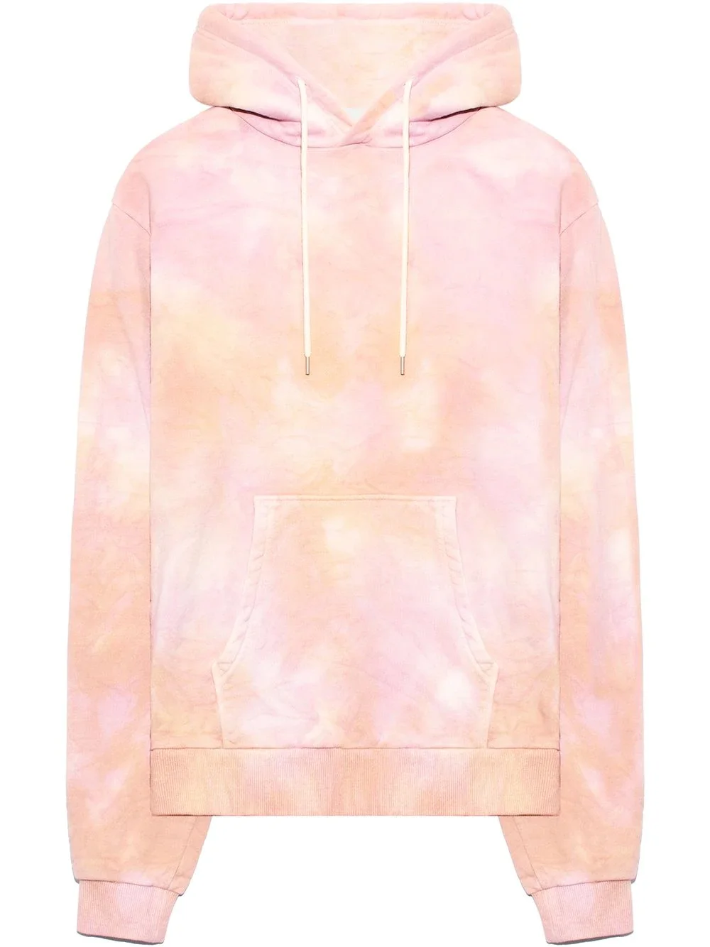 Beach tie-dye cotton hoodie - 1