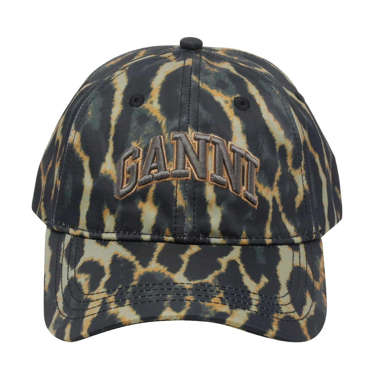 Ganni Women Printed Nylon Cap - 1