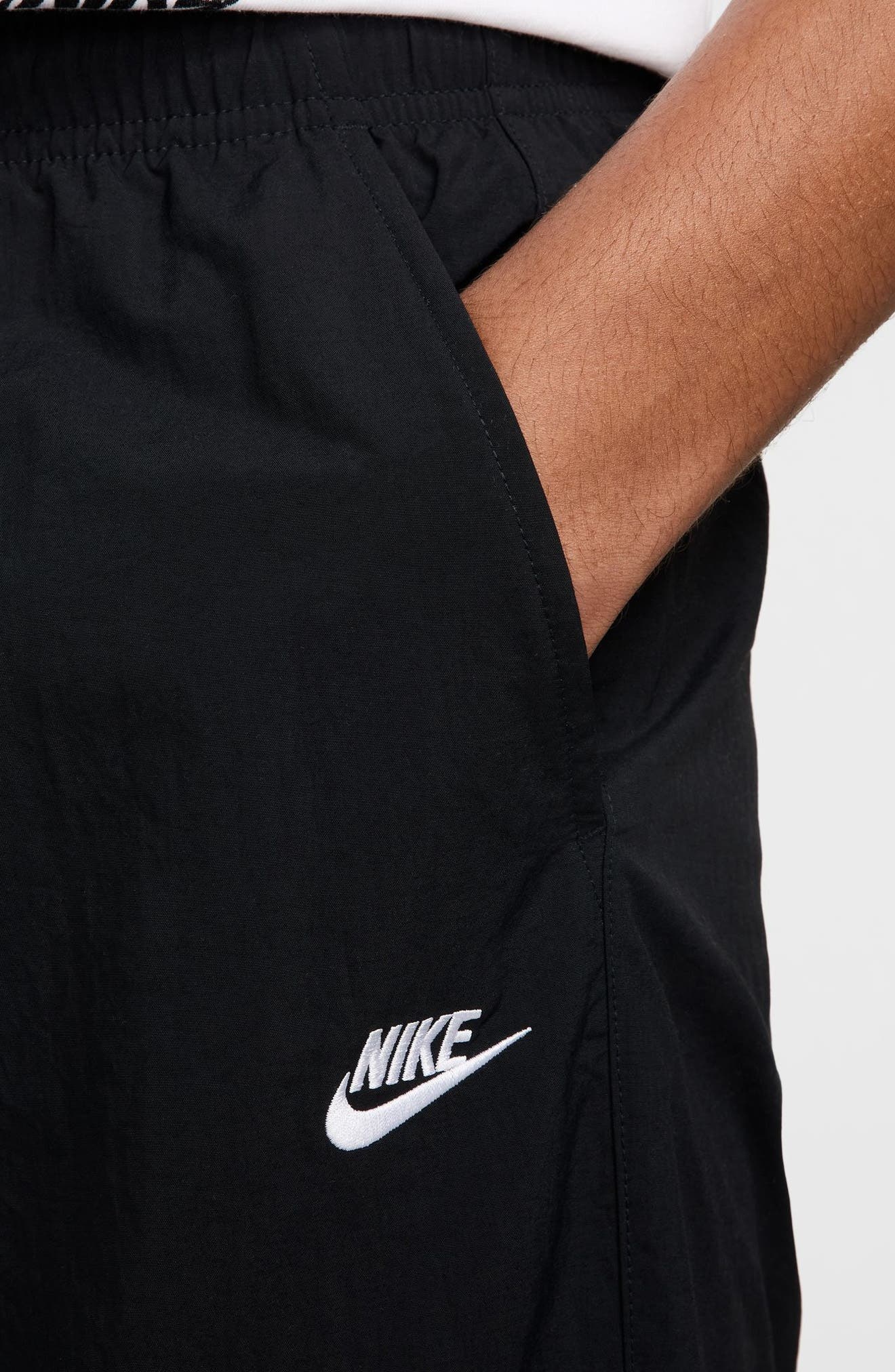 Nike Club Woven Cargo Pants in Black at Nordstrom - 6