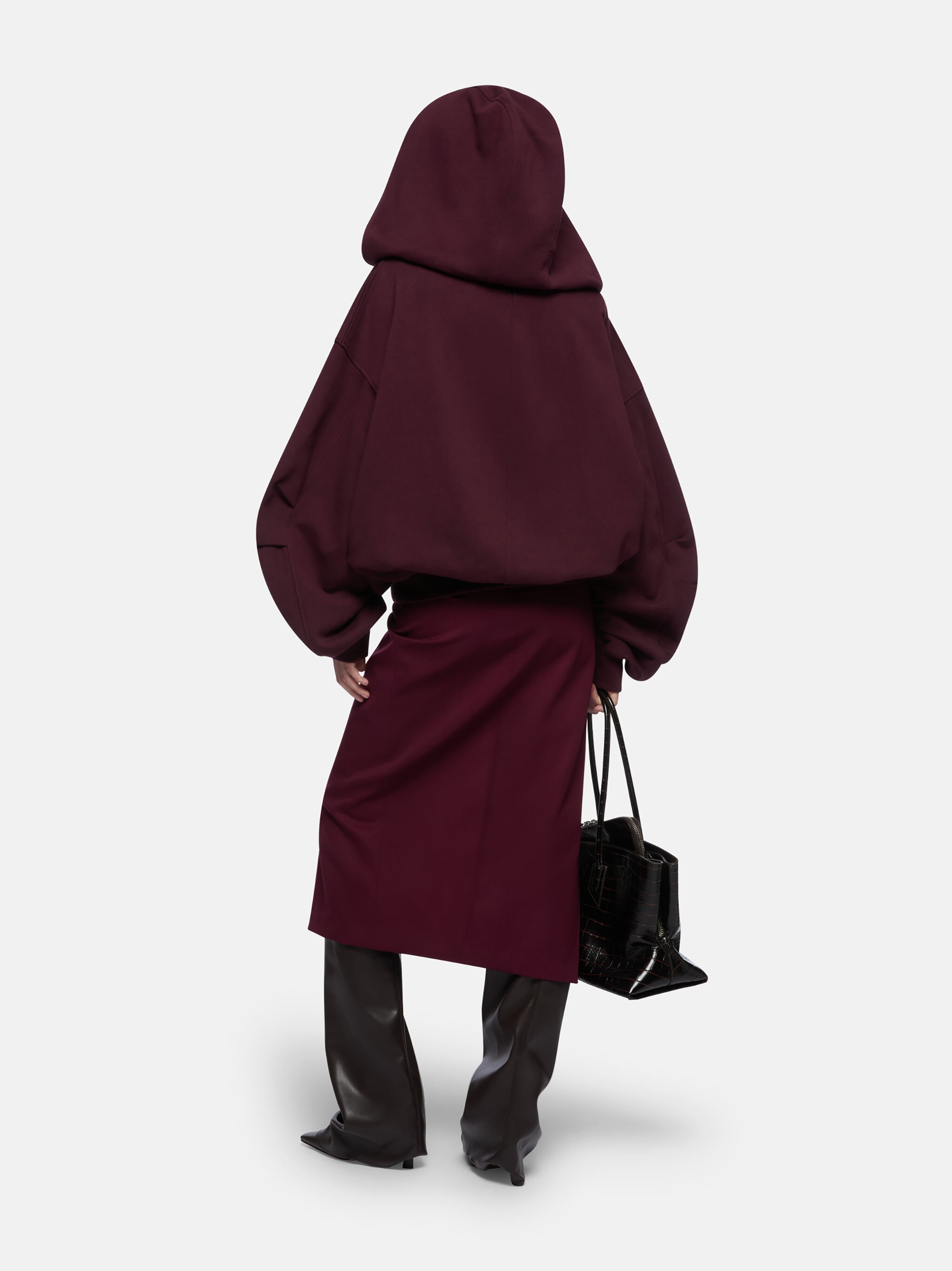 BURGUNDY SWEATSHIRT - 3