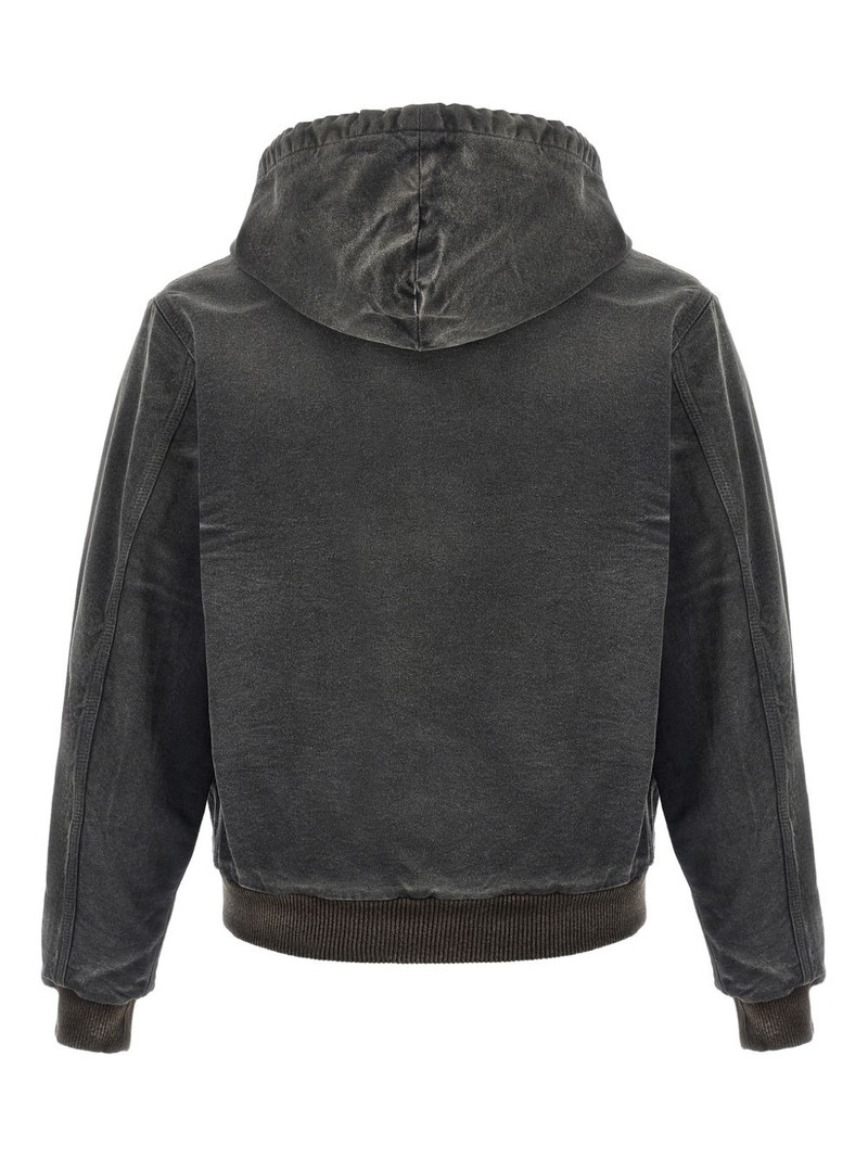 AURALEE drawstring hoodie outlook
