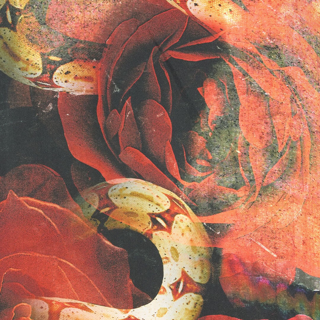T-Shirt With Rose And Snake Print - 5
