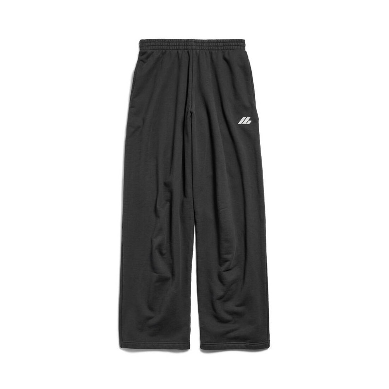 Activewear Baggy Sweatpants in Black 1