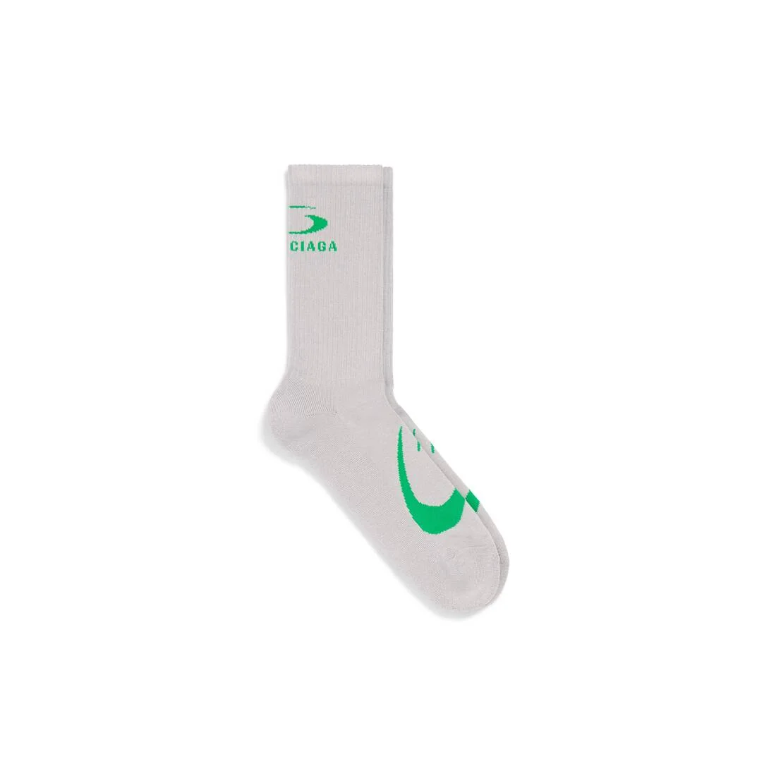 Men's Loop Sports Icon Socks in Grey/green - 1