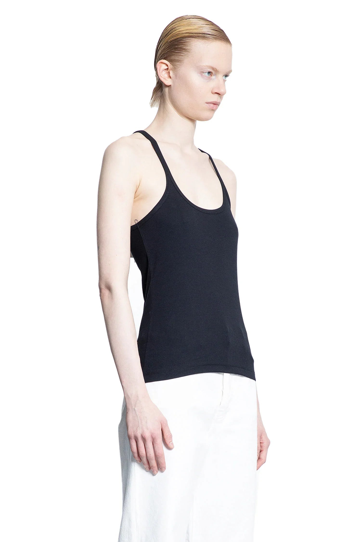 Scoop-Neck-Rib-Tank - 2