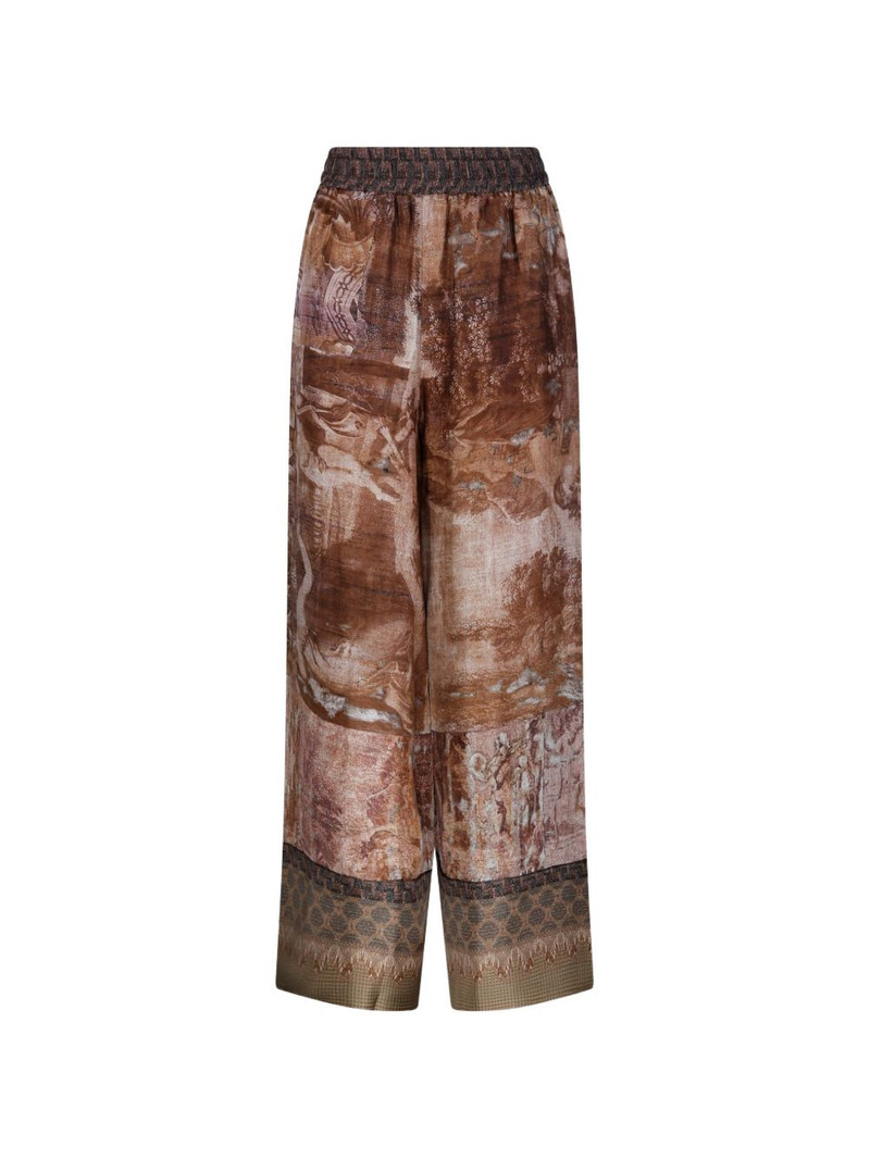 Aloe print trousers 1
