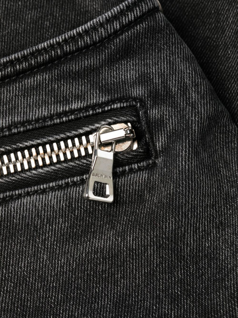 ribbed-knee slim-fit jeans - 6