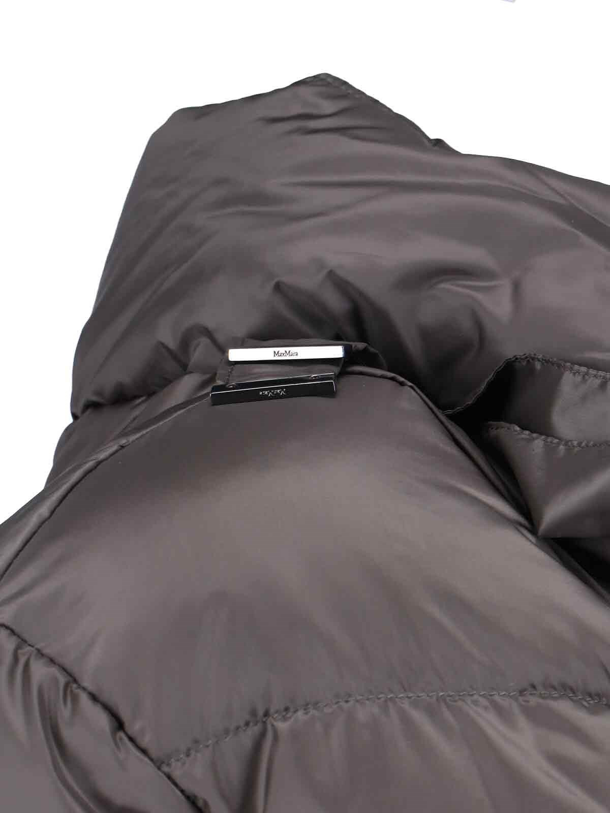 SHORT HOODED DOWN JACKET - 5