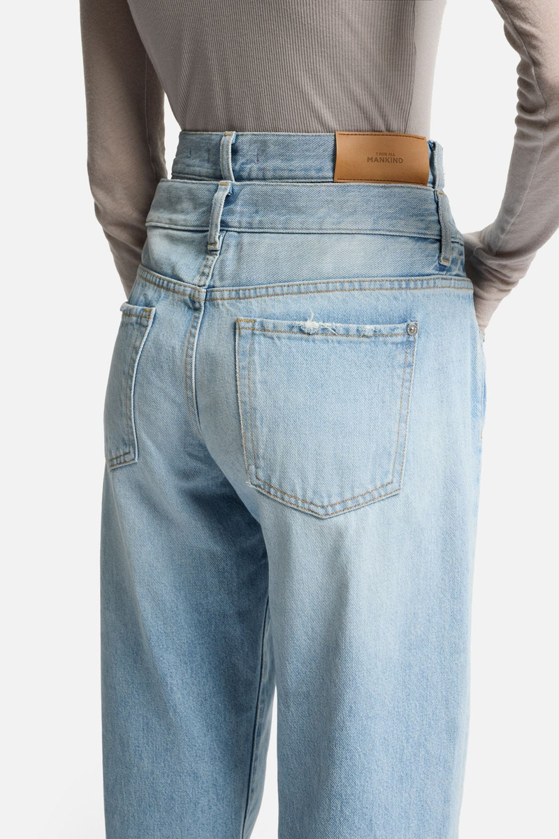Double Waist Trouser in Bleach 7