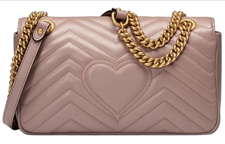 (WMNS) Gucci GG Marmont Matelasse Shoulder Bag 'Dusty Pink' 443497-DTDIT-5729 - 2