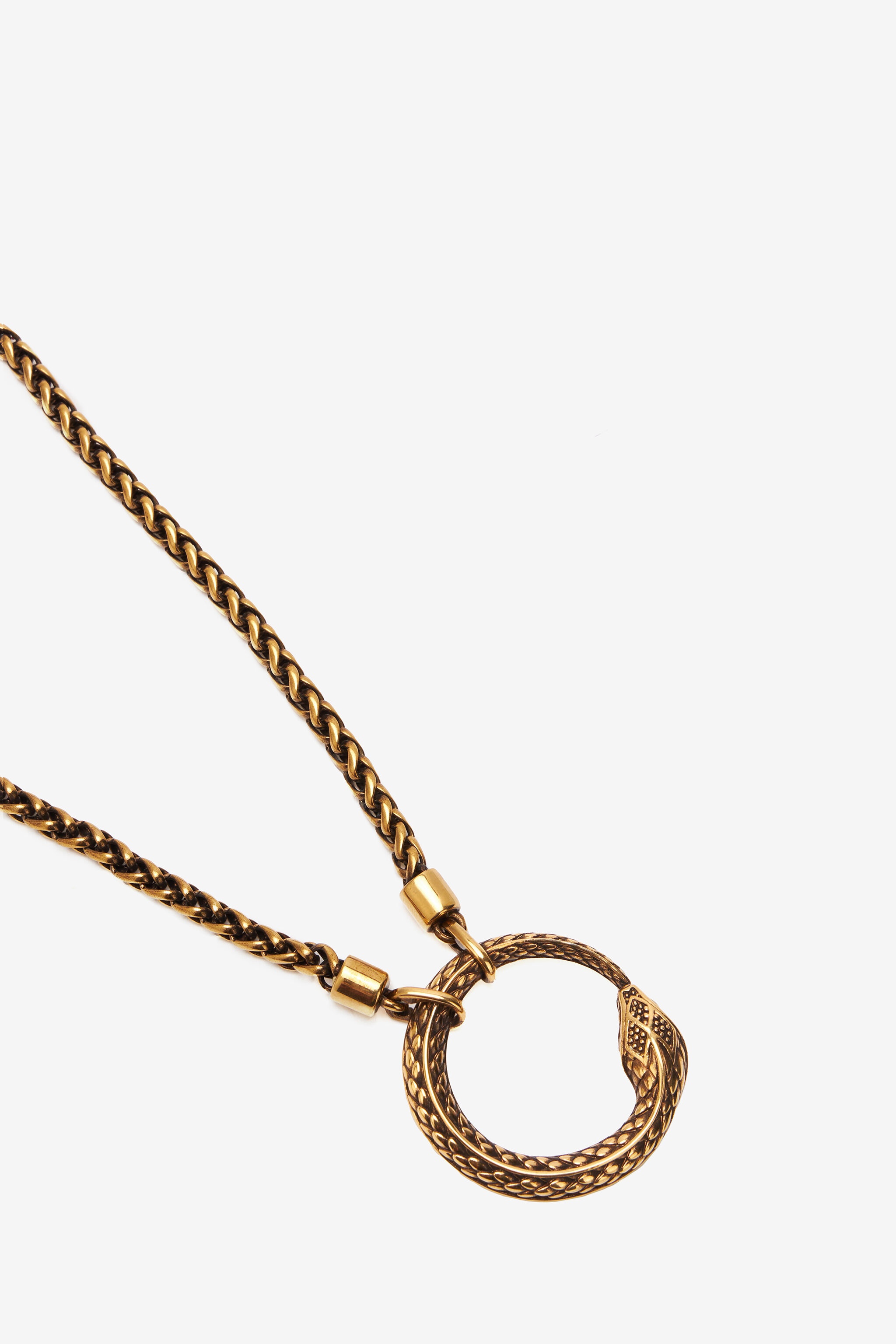 Necklace With Snake Pendant - 4