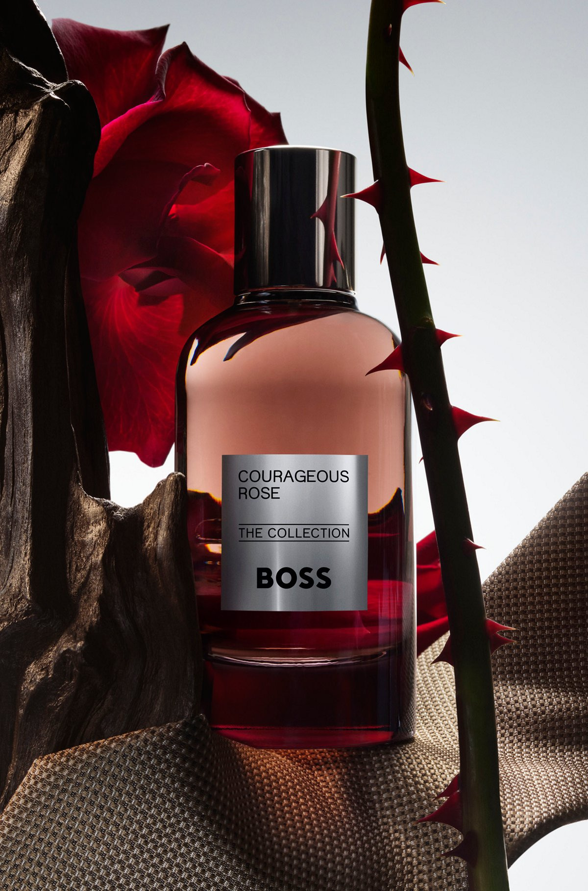 BOSS THE COLLECTION COURAGEOUS ROSE EAU DE PARFUM 100ML - 3