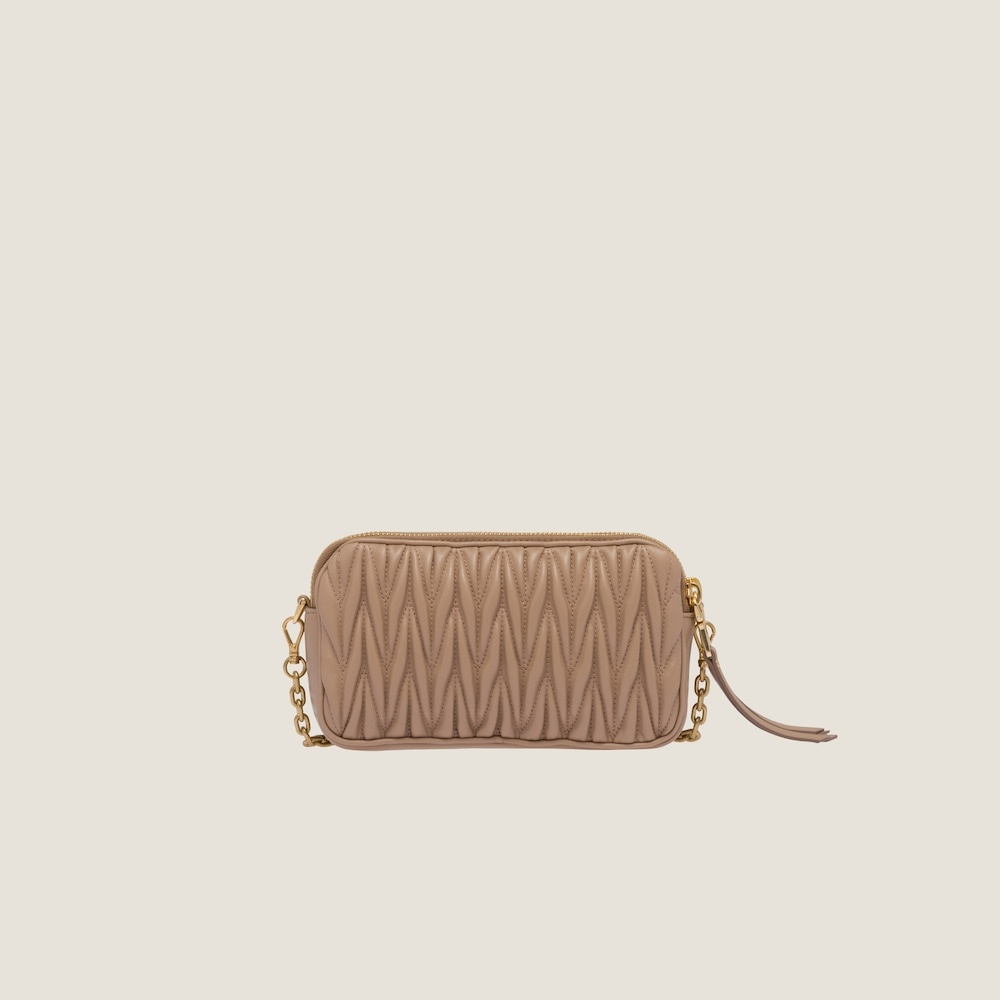 Matelassé nappa leather mini-bag - 4