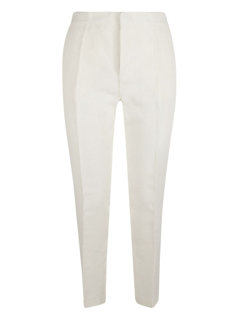high-waisted tailored trousers 1