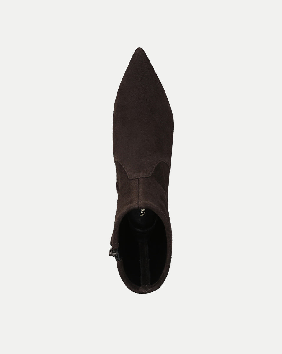 LISA STRETCH KITTEN-HEEL BOOTIE - 3