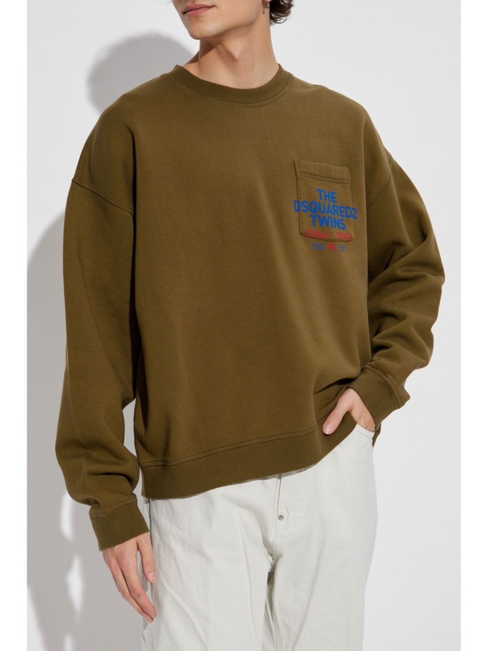 logo-print sweatshirt - 3